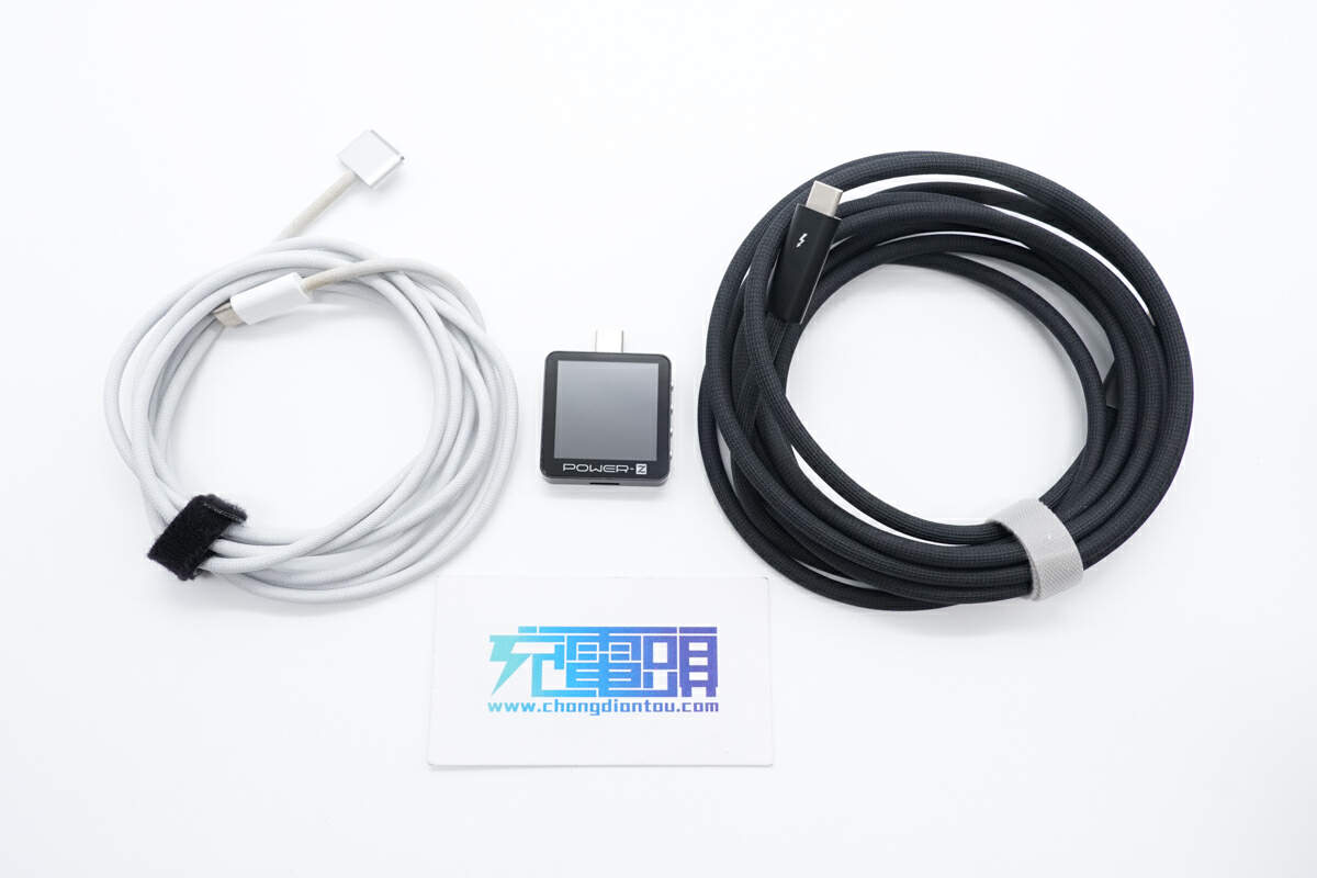 POWER-Z KM003C支持读取高端雷电4、MagSafe 3线材E-Marker芯片-POWER-Z