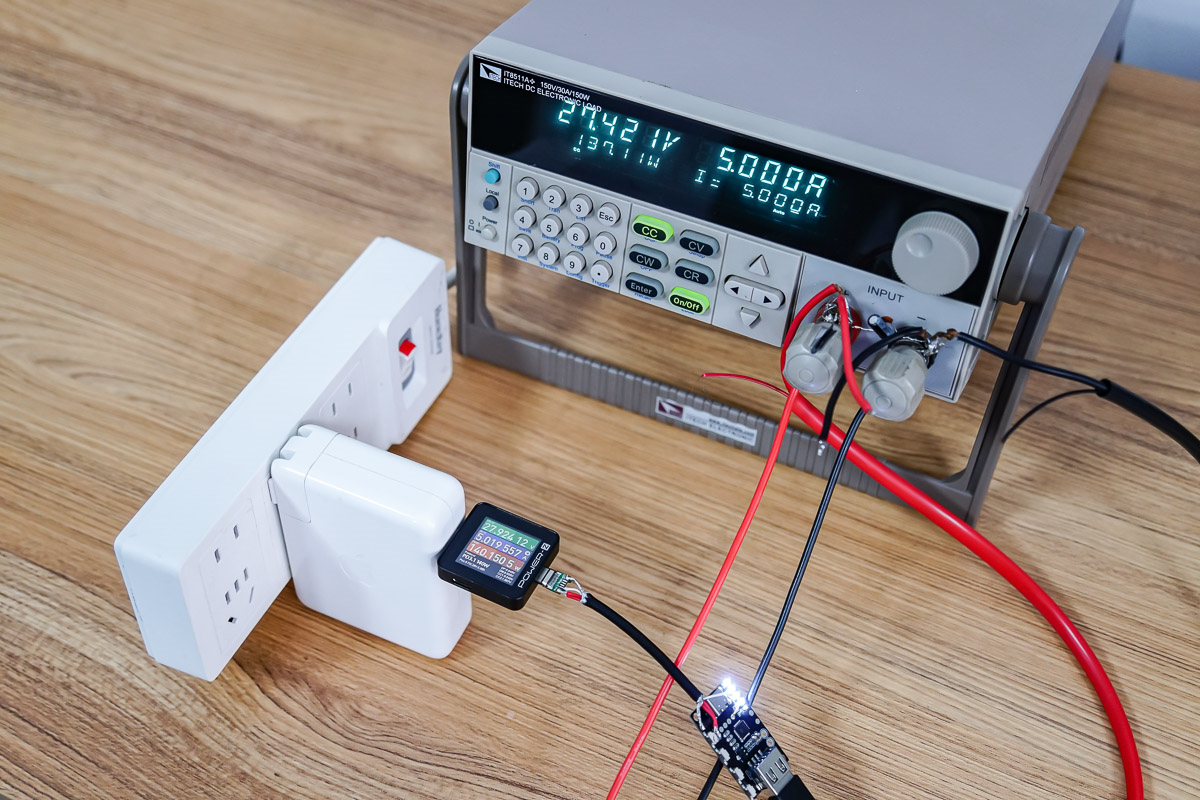 ChargerLAB POWER Z 140W 28V PD 诱骗测试板老化测试版上新-POWER-Z