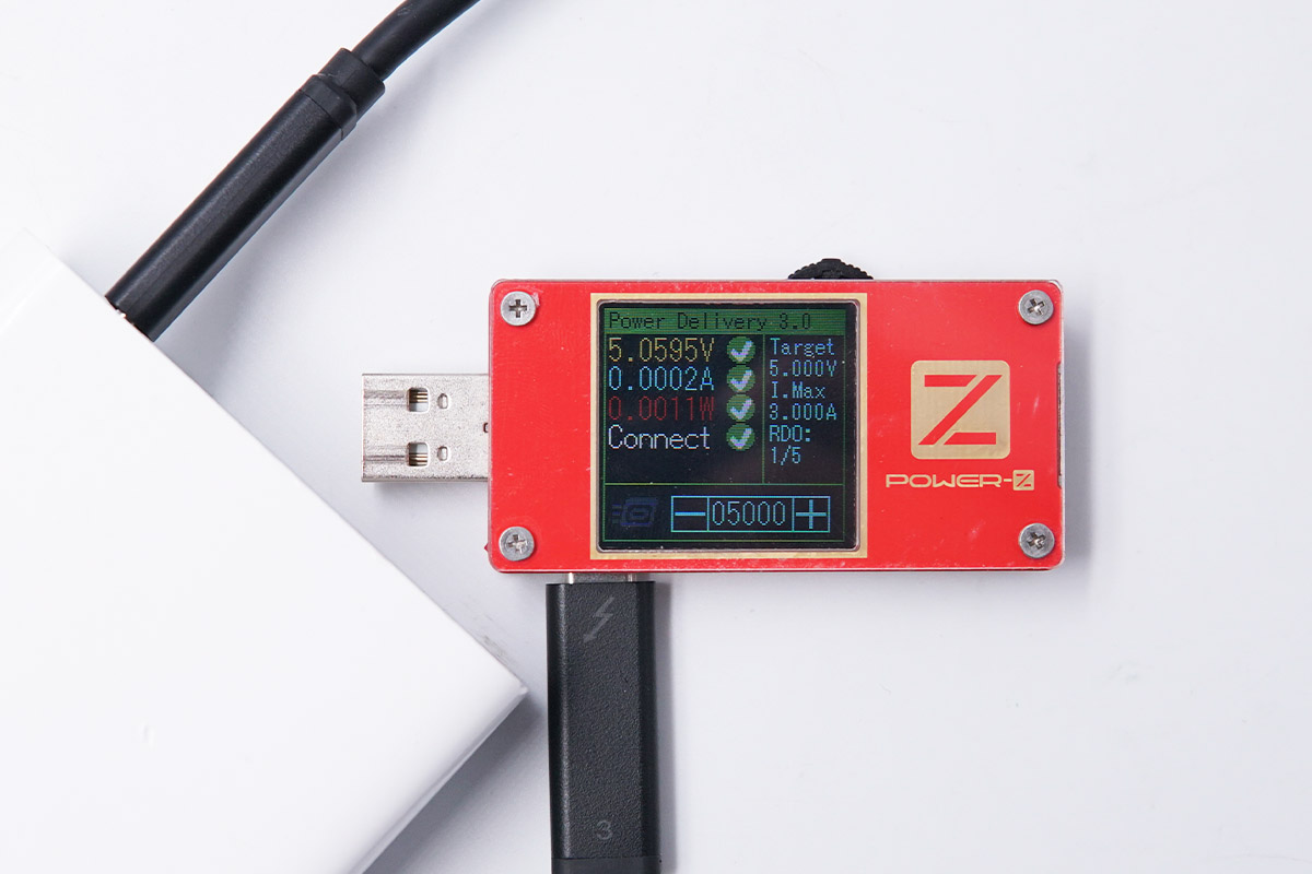 ChargerLAB POWER-Z KT001使用小技巧：一键检测PD充电器-POWER-Z