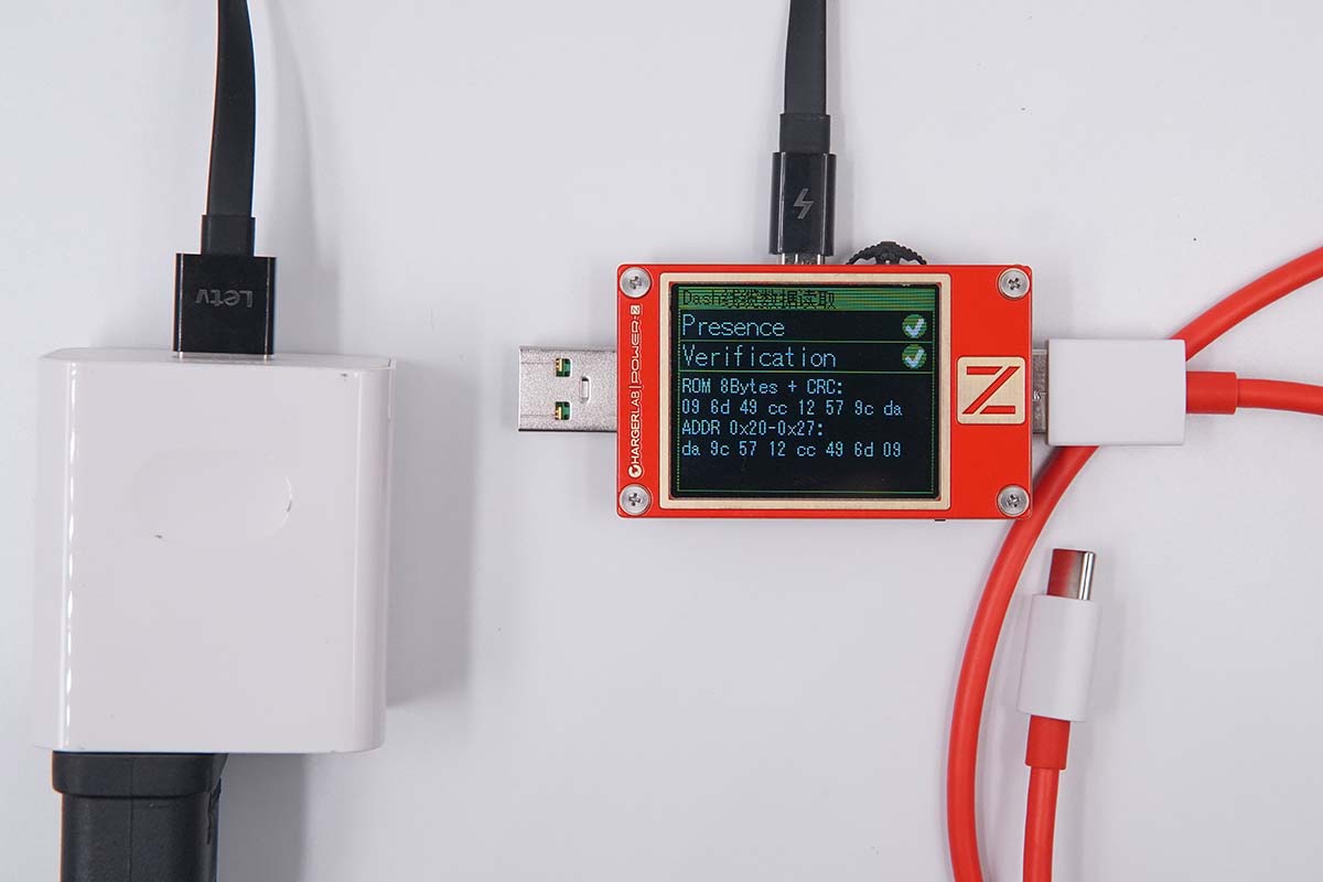 ChargerLAB POWER-Z KT002使用小技巧：一键检测Emarker线缆与DASH线缆-POWER-Z