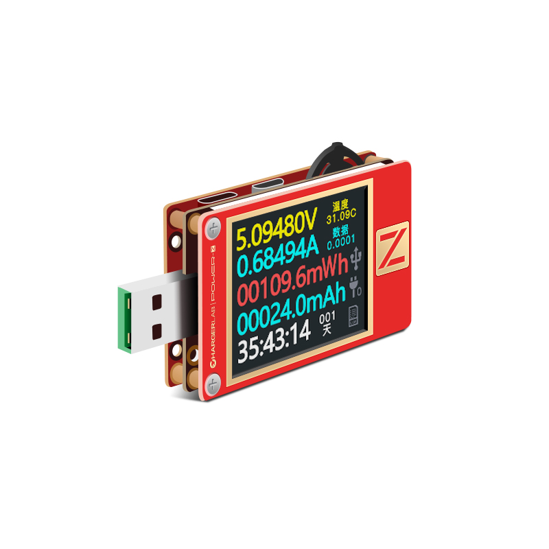 ChargerLAB POWER-Z USB PD电压诱骗仪表 KT002 充电头网测试仪