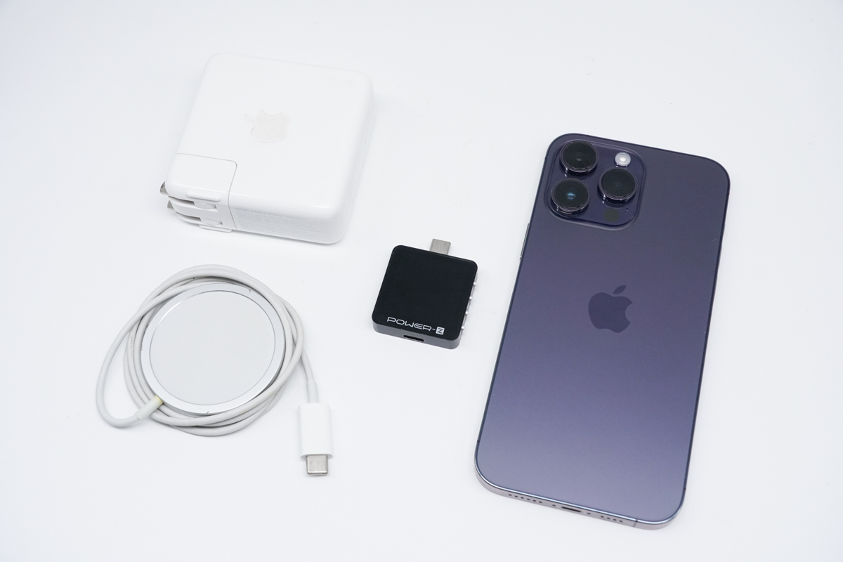 Magsafe无线充使用POWER-Z KM003C测试教程-POWER-Z