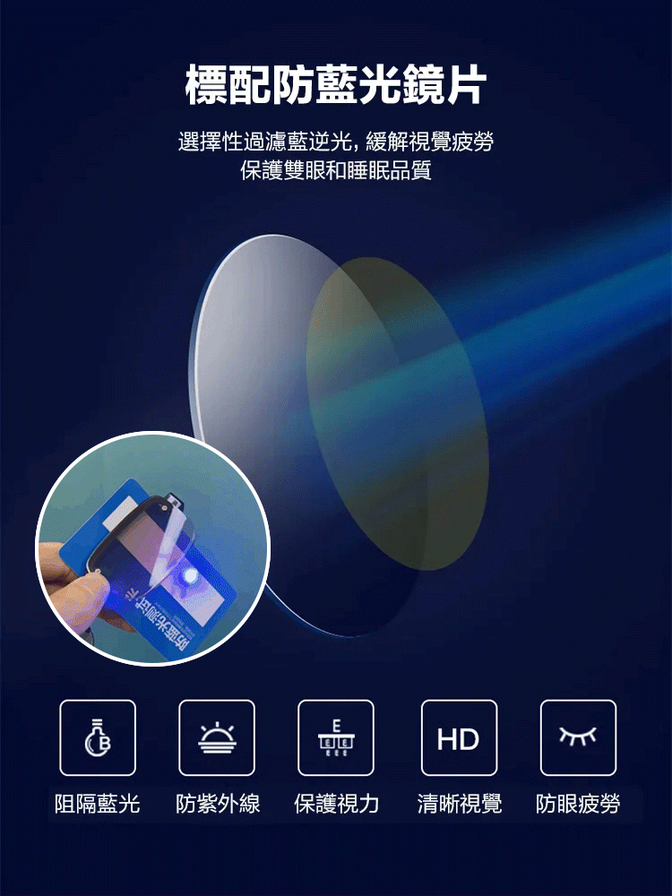 半框護目顯氣質老花眼鏡