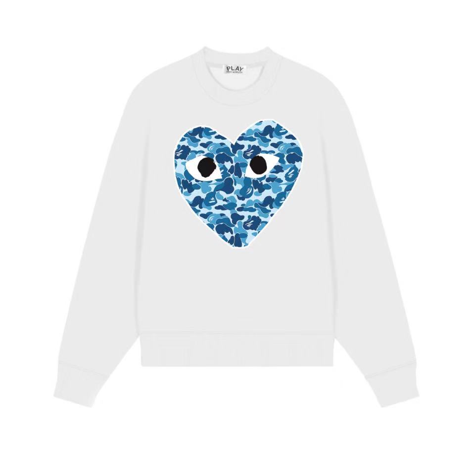 聯名款愛心印花秋冬季長袖