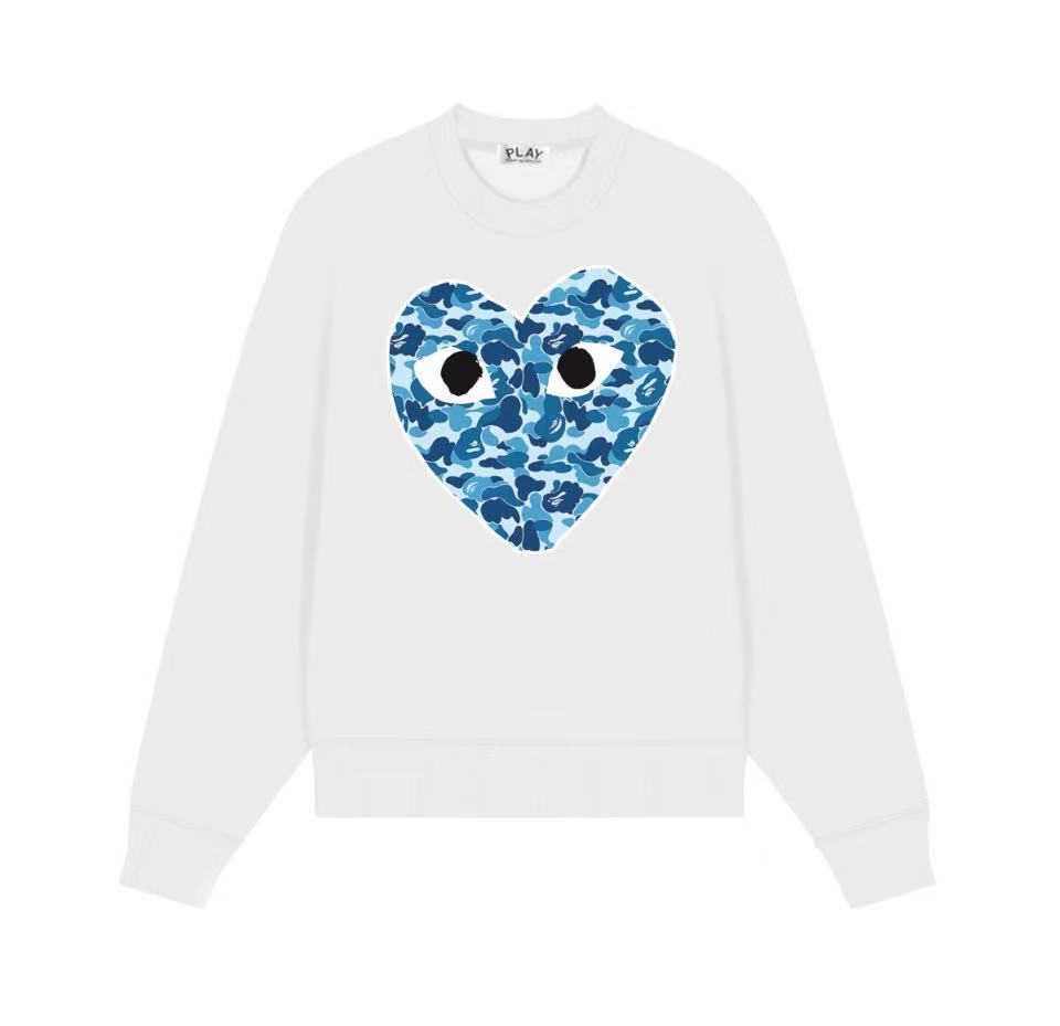 聯名款愛心印花秋冬季長袖