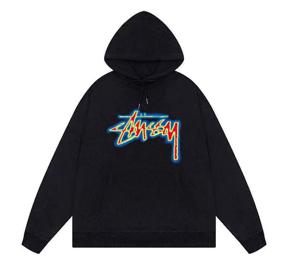 印花工藝套頭連帽衛衣