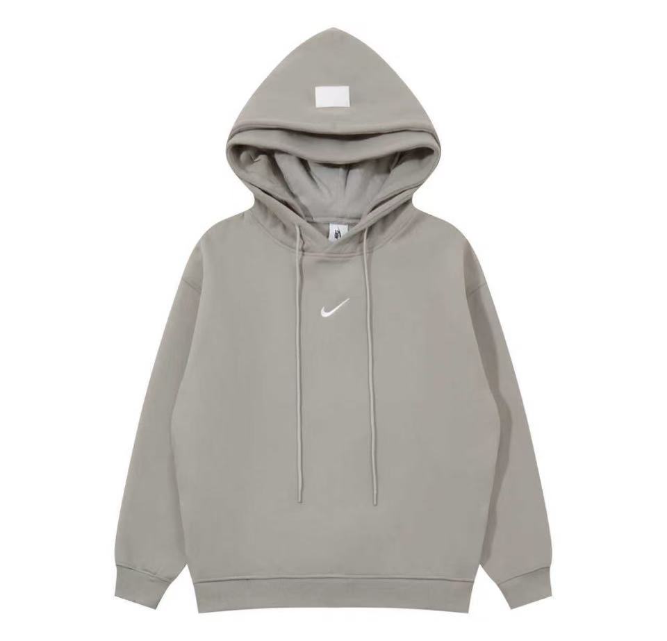 聯名款小鉤子刺繡雙帽加絨連帽