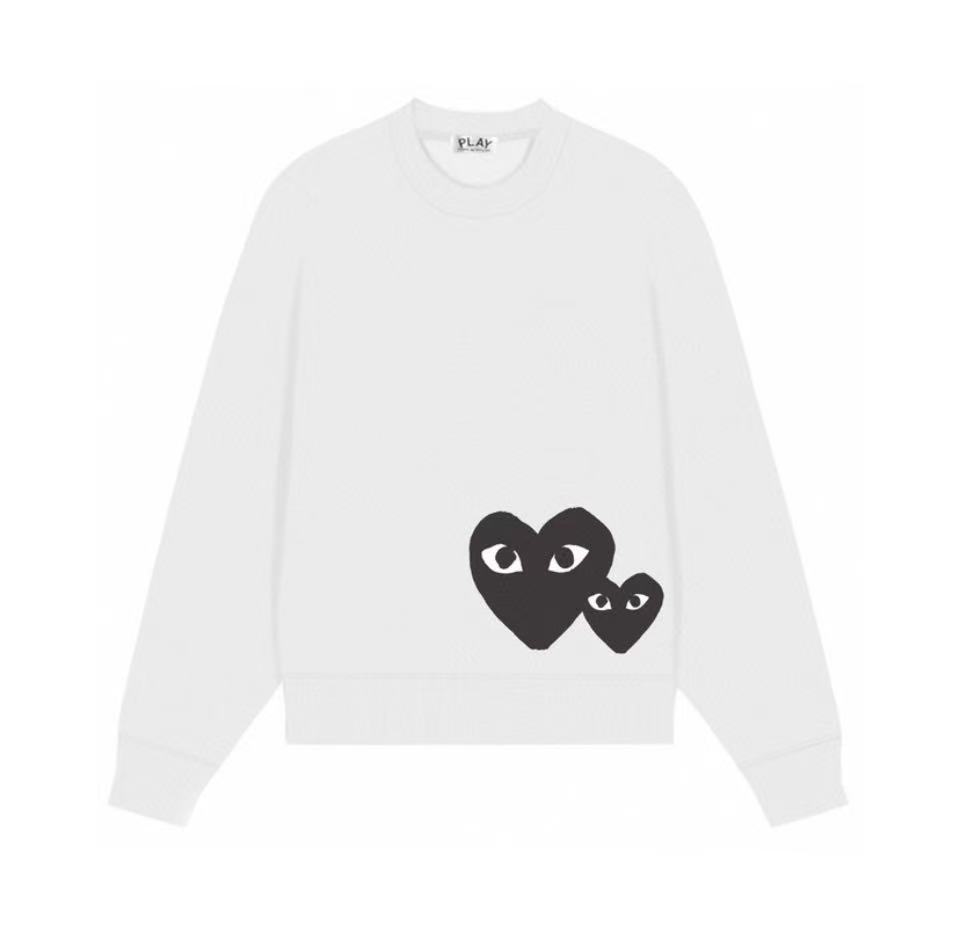 下擺愛心印花秋冬季長袖