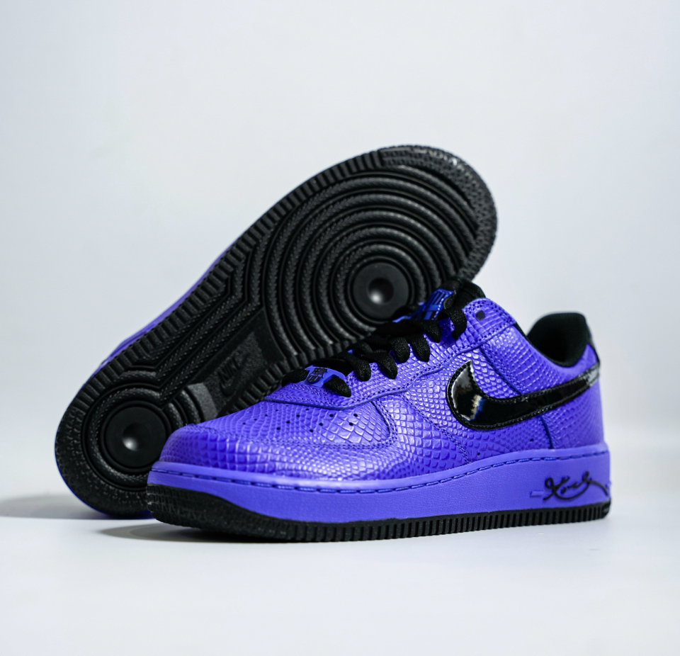 NIKEx Kobe 黑紫AF1 Low PB
