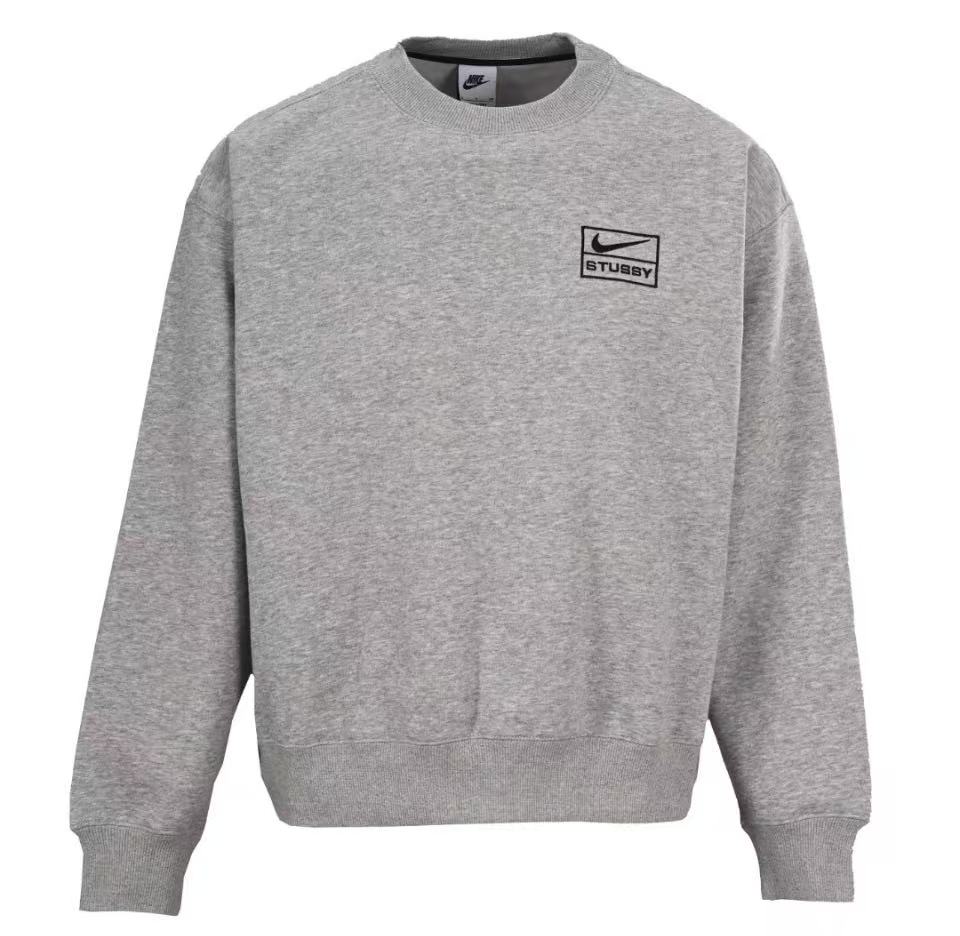 聯名刺繡冬季加絨圓領衛衣