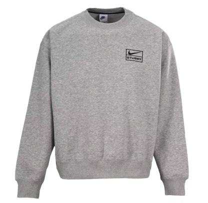 聯名刺繡冬季加絨圓領衛衣