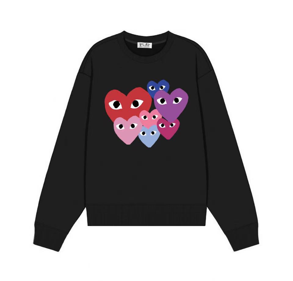 愛心印花秋冬季長袖