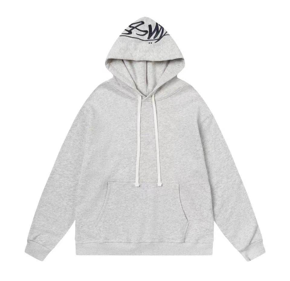 美式潮牌寬鬆版型秋冬連帽衛衣