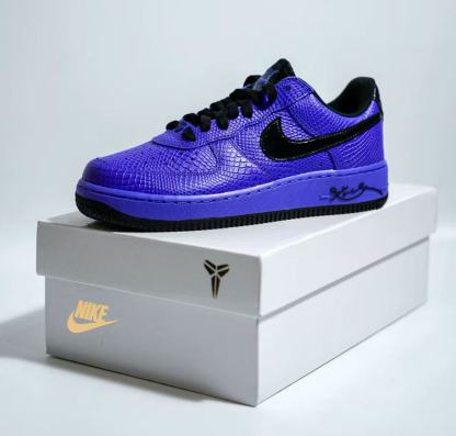 NIKEx Kobe 黑紫AF1 Low PB