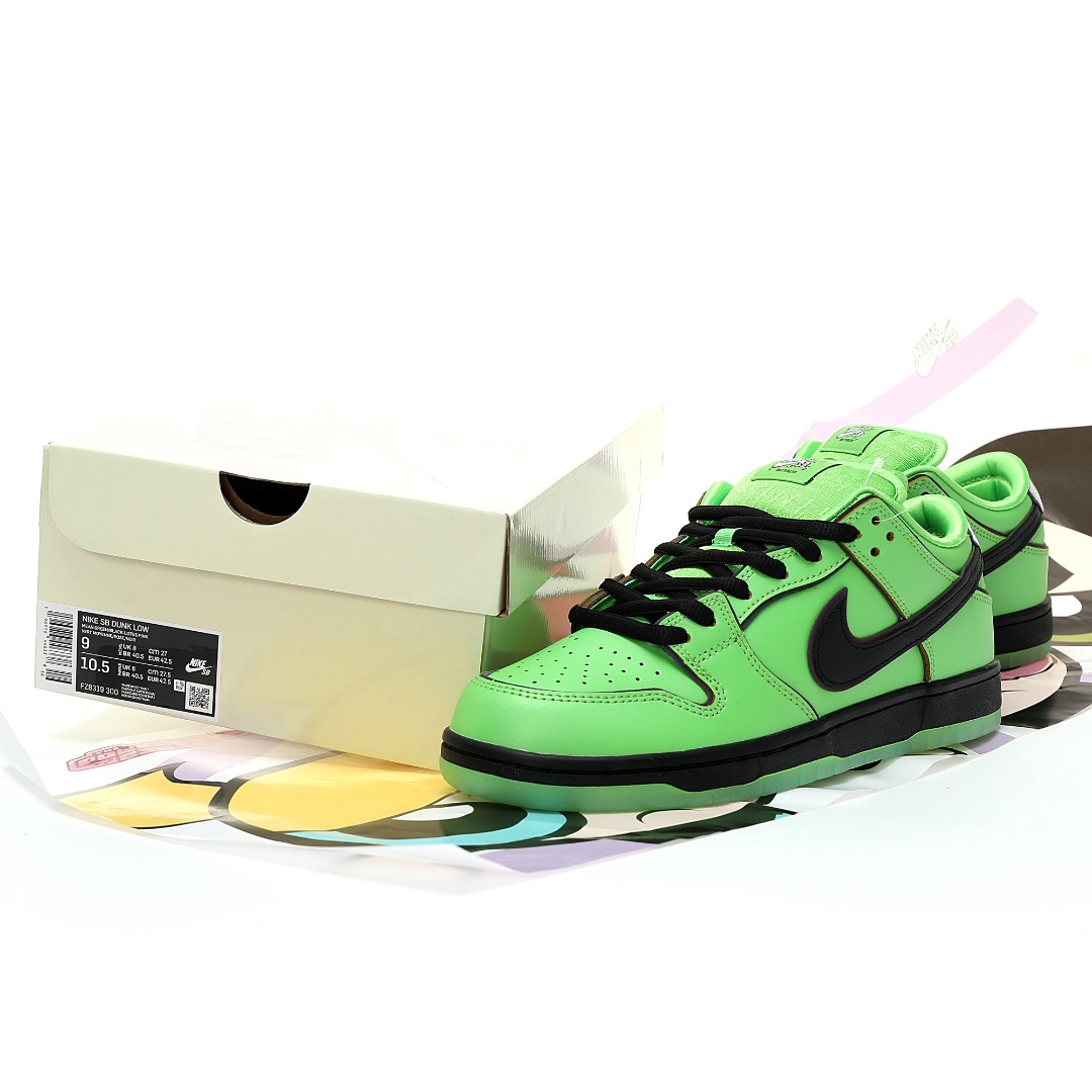 NIKE  The Powerpuff Girls x Nike Dunk SB Low 飛天小女警聯名