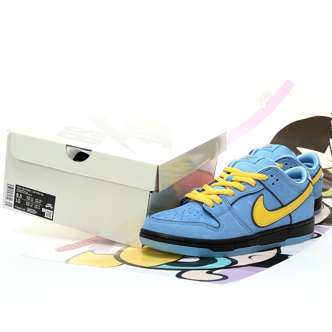 NIKE  The Powerpuff Girls x Nike Dunk SB Low 飛天小女警聯名