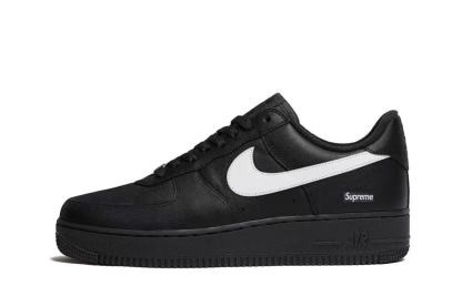 Supreme x Nike Air Force 1 黑白