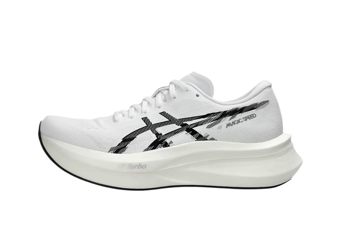 ASICS MAGIC SPEED 4 舒適百搭 網布透氣包裹性支撐 低幫 馬拉松長跑競速跑步鞋 男女同款