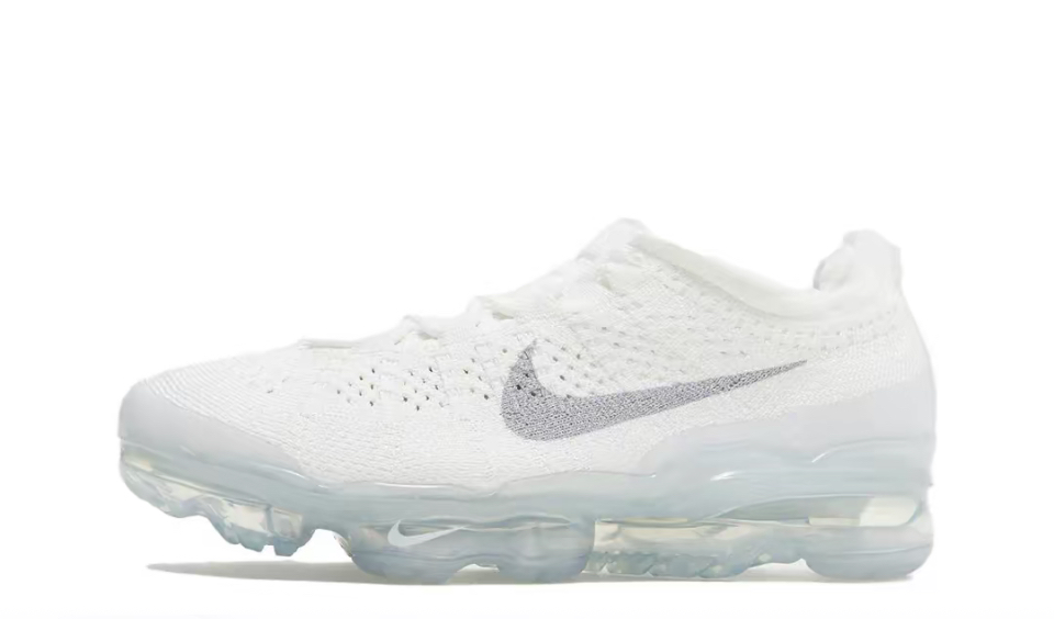 Nike VaporMax 2023 運動健身 網布透氣輕便 低幫 休閒城市通勤跑步鞋  白灰