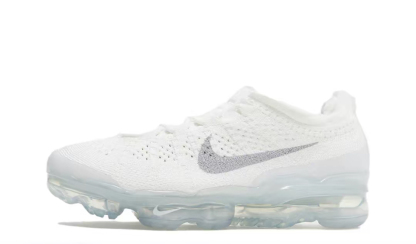Nike VaporMax 2023 運動健身 網布透氣輕便 低幫 休閒城市通勤跑步鞋  白灰