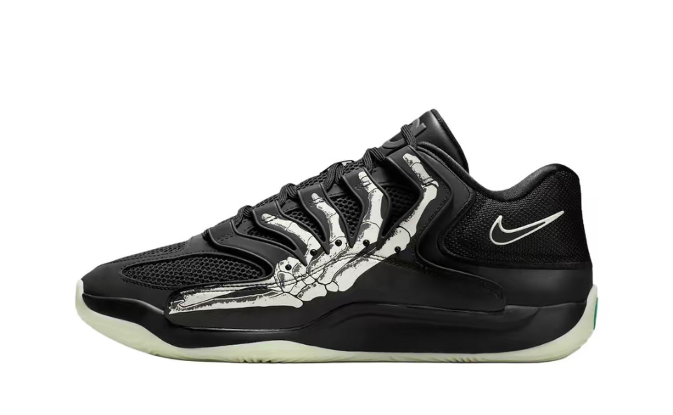 Nike KD 18 "Slim Reaper" 柔軟舒適 支撐 籃球鞋 男款 黑色