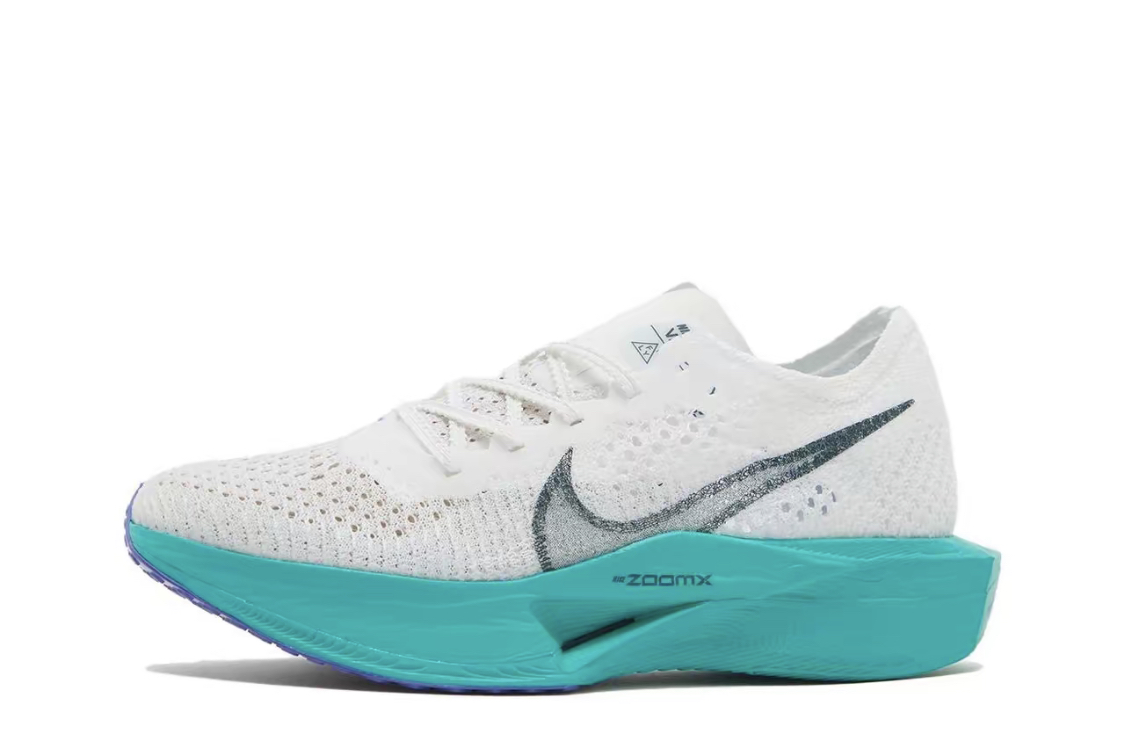 Nike ZoomX Vaporfly Next% 3 透氣輕便 低幫 馬拉松長跑競速跑步鞋 男女同款 白色