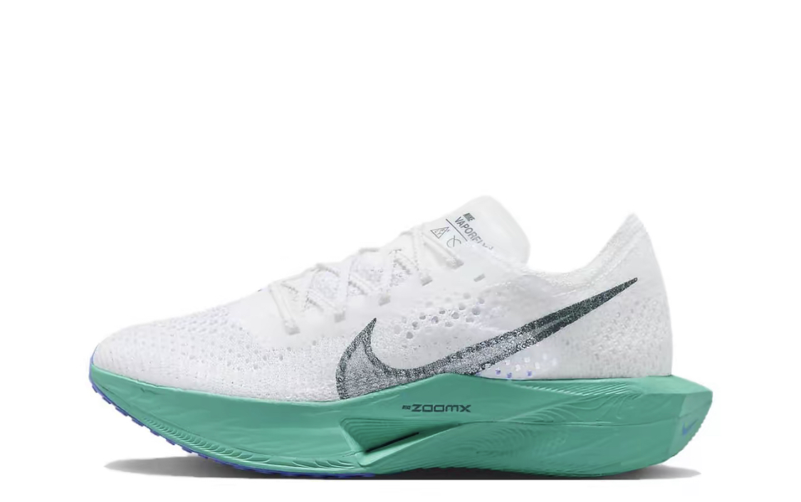 Nike ZoomX Vaporfly Next% 3 透氣輕便 低幫 馬拉松長跑競速跑步鞋 男女同款 白色