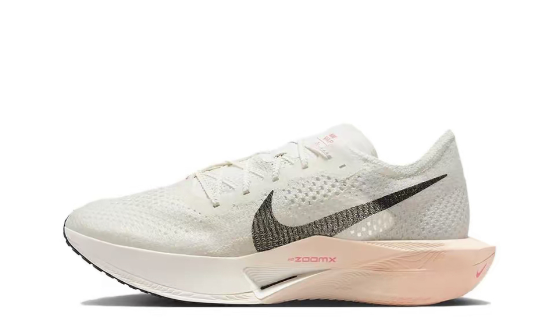 Nike ZoomX Vaporfly Next% 3 透氣輕便 低幫 馬拉松長跑競速跑步鞋 男女同款 白色
