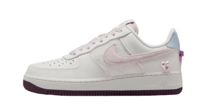 Nike Air Force 1 '07 "Valentine’s Day" 情人節限定 透氣 板鞋 女款 白粉色