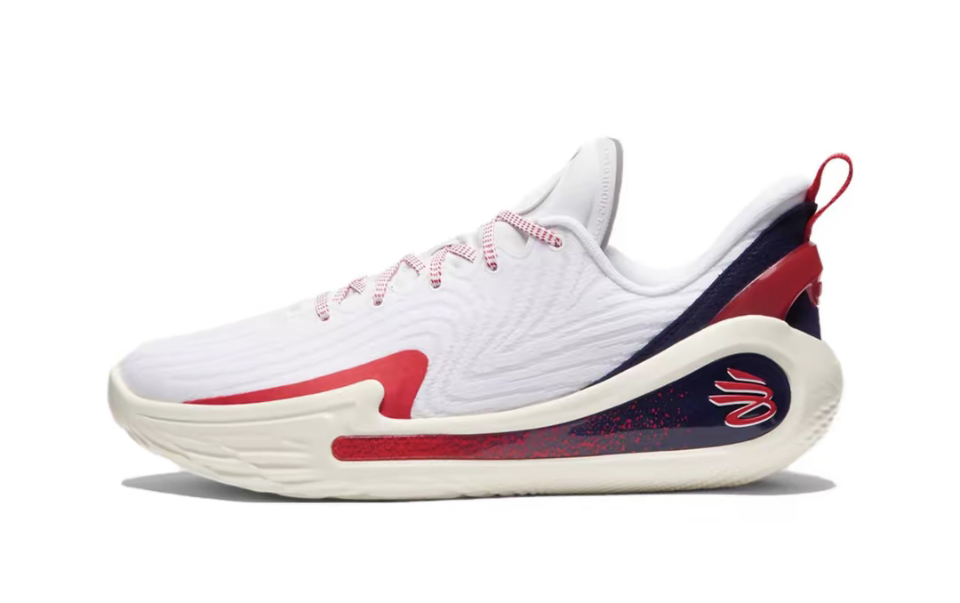 Under Armour Curry 12 美國隊 舒適耐用 低幫 籃球鞋 男女同款 白色