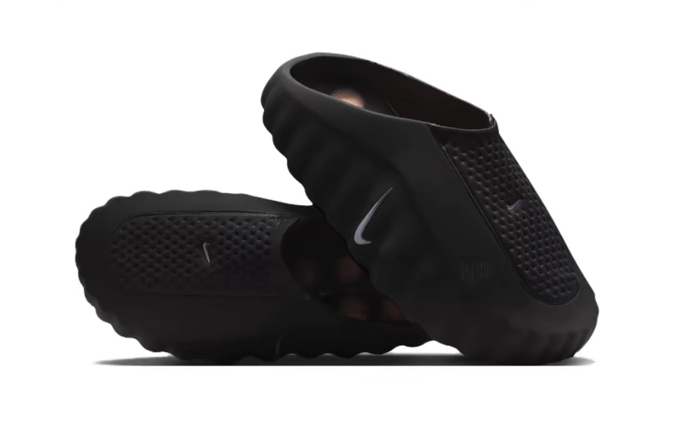 Nike Mind 001 貼合舒適包頭拖鞋  黑色