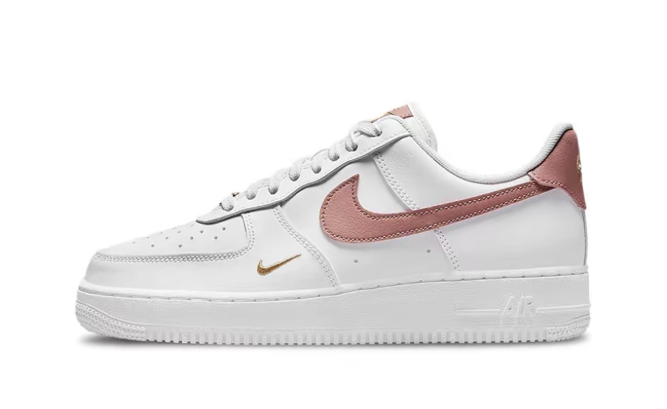 Nike Air Force 1 '07 Essential "Rust Pink" 迷你鈎 低幫 板鞋 女款 桃粉