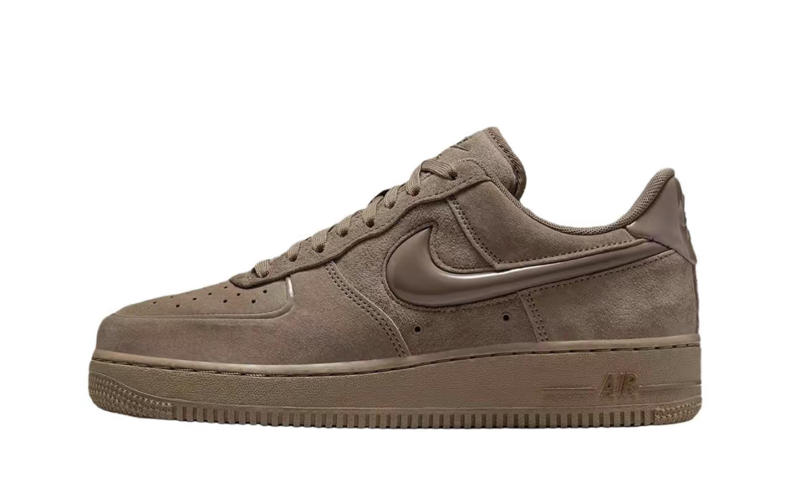 Nike Air Force 1 皮革 棕色麂皮