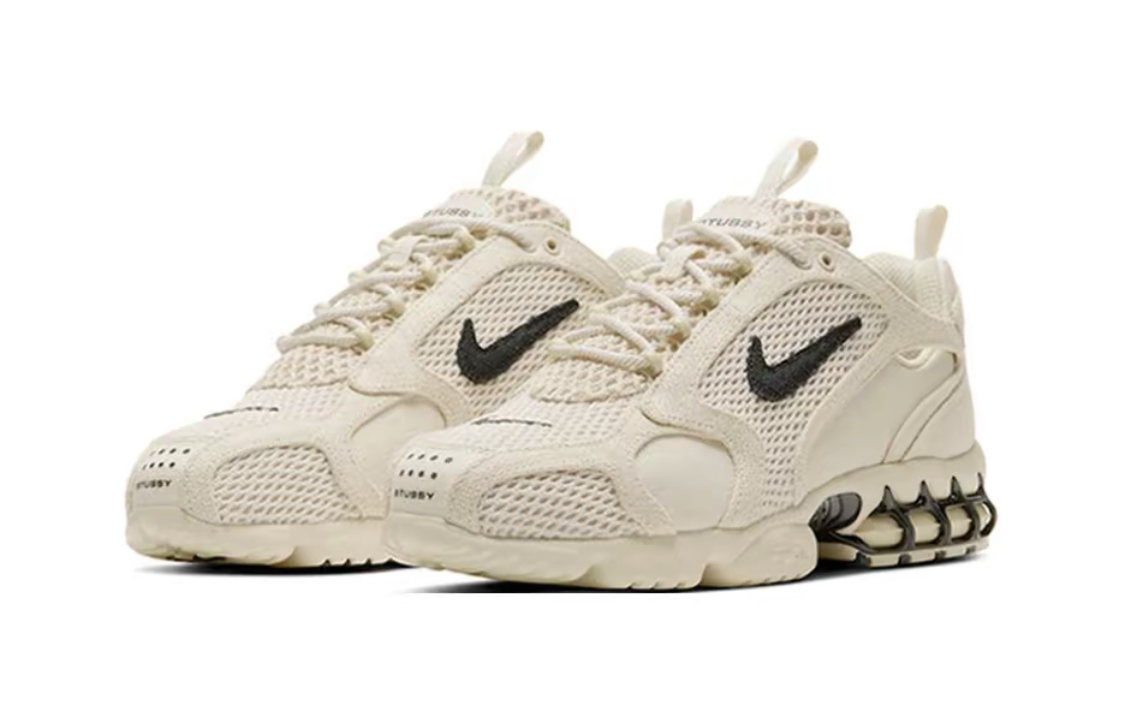 stussy x Nike Air Zoom Spiridon Cage 2 沙漠黃