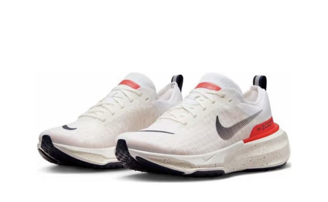 Nike Invincible 3 運動網面支撐 低幫 休閒訓練跑步鞋  白紅