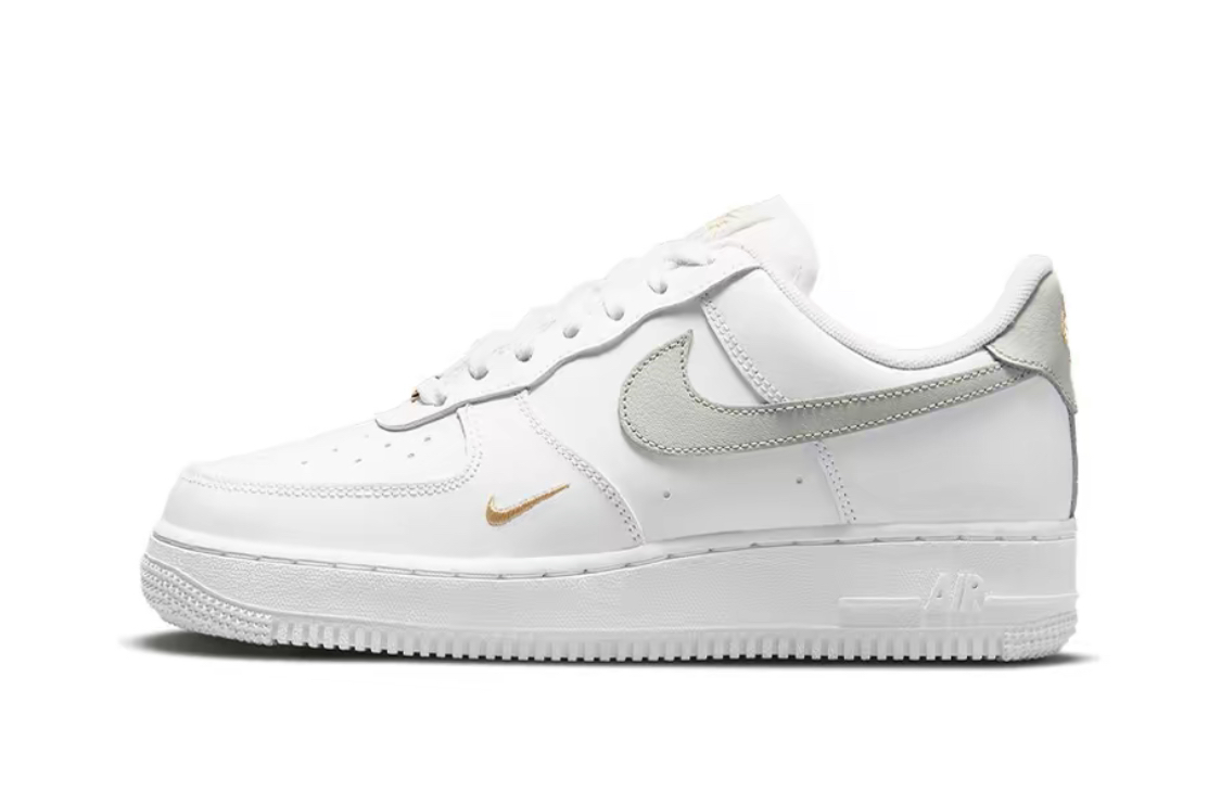 Nike Air Force 1 07 essential 迷你鈎 綠豆灰