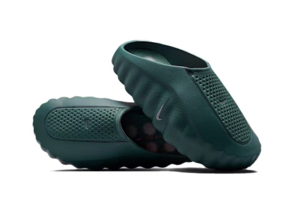 Nike Mind 001 貼合舒適包頭拖鞋 墨綠