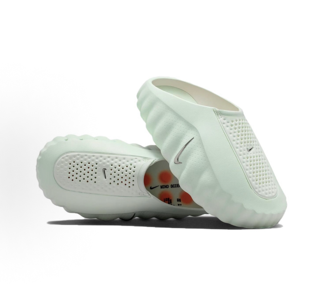 Nike Mind 001 貼合舒適包頭拖鞋 薄荷綠