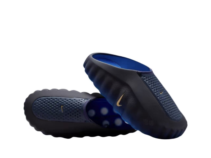 Nike Mind 001 貼合舒適包頭拖鞋漸變 藍黑
