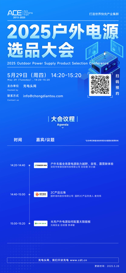 2025户外电源选品大会