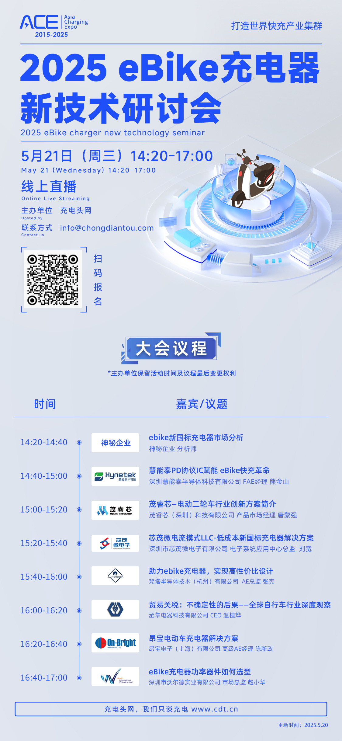 2025 ebike充电器新技术研讨会