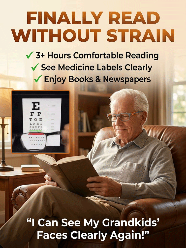 🕶️Smart Auto Focus Glasses | No need to change glasses often! One pair brings ultra-clear vision for near and far. No eye exam required, 0.1s fast focusing, blue light blocking and photochromic discoloration✨