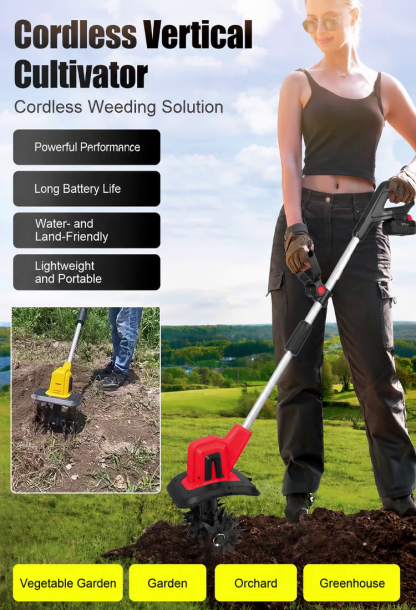 ✅ Save your back! Prep 1,000 sq. ft. of garden in just 30 minutes.