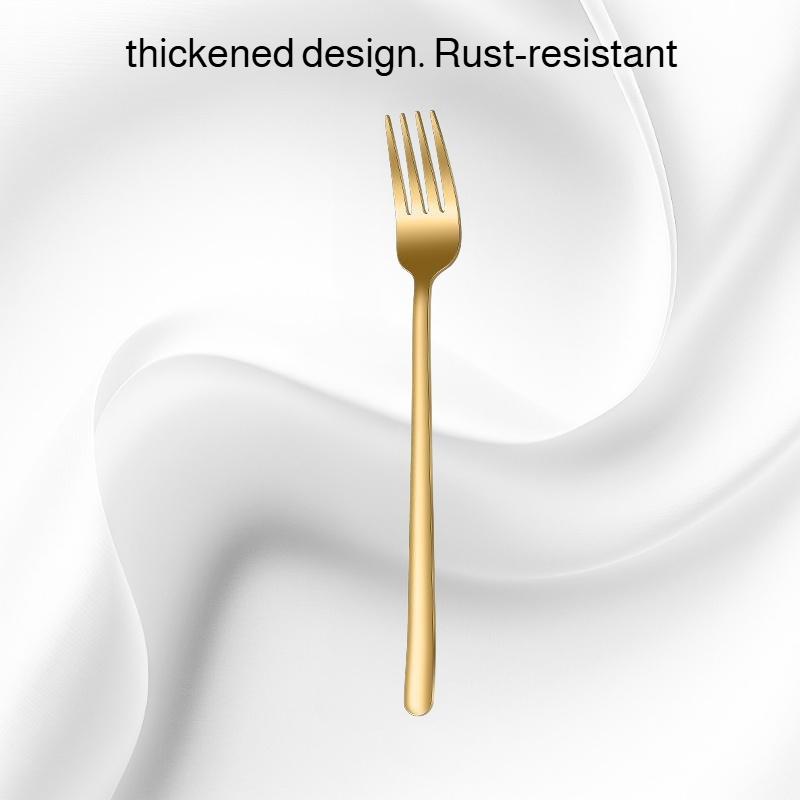 Household 304 Stainless Steel Eating Spoon, Durable Thickened Design