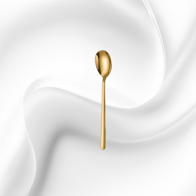 Household 304 Stainless Steel Eating Spoon, Durable Thickened Design