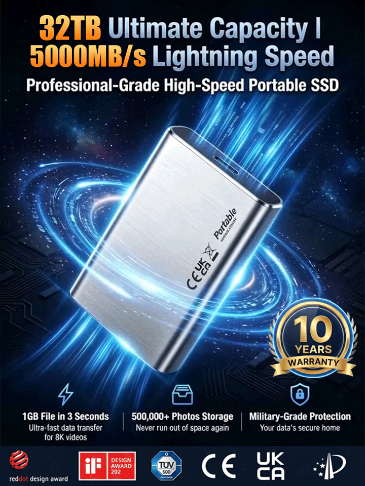 💡Stop paying for cloud storage. Own 32TB of hyper-speed pro power today.