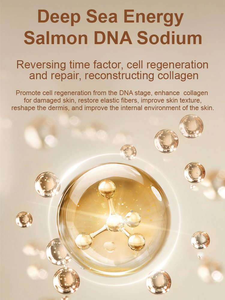 Must-have for anti-aging after 25! Salmon DNA Essence fades fine lines in 7 days, one bottle solves full-face aging! 🧬✨