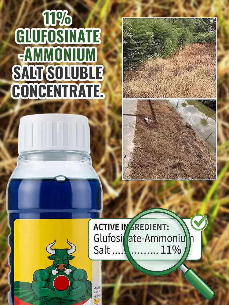 🌿🧴 Professional Farm & Garden Weed Killer Agent, spray in the morning and all weeds die off in the afternoon ⏰. It takes effect super fast within 3 hours, long-lasting weed control for a full year 📅. Stable medicinal effect lasts up to 5 years✅.
