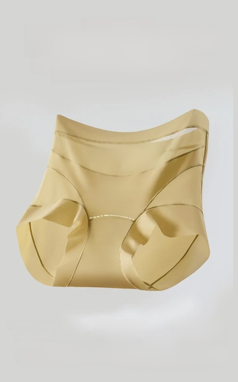 กางเกงรัดรูปไร้ตะเข็บผ้าลูกไม้เนื้อบางเบา ช่วยกระชับและเก็บหน้าท้อง