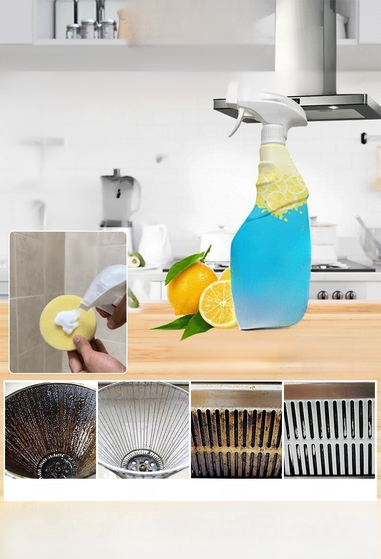 น้ำยาทำความสะอาดคราบไขมันฝังแน่นในครัว